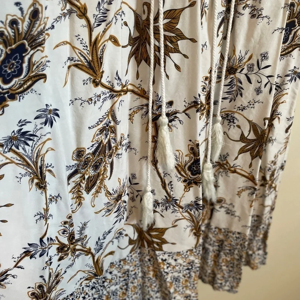 R Vivimos Romantic Cottagecore Prairie  Boho Festival Dress Size Small - Picture 10 of 13